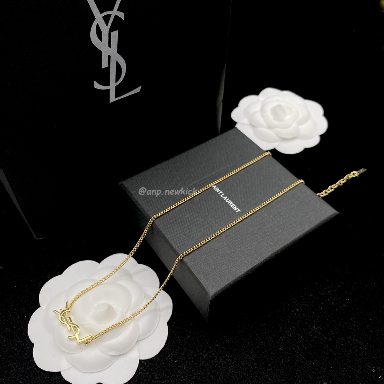 Saint Laurent Necklace Bracelet Suit (4) - www.newkick.vip